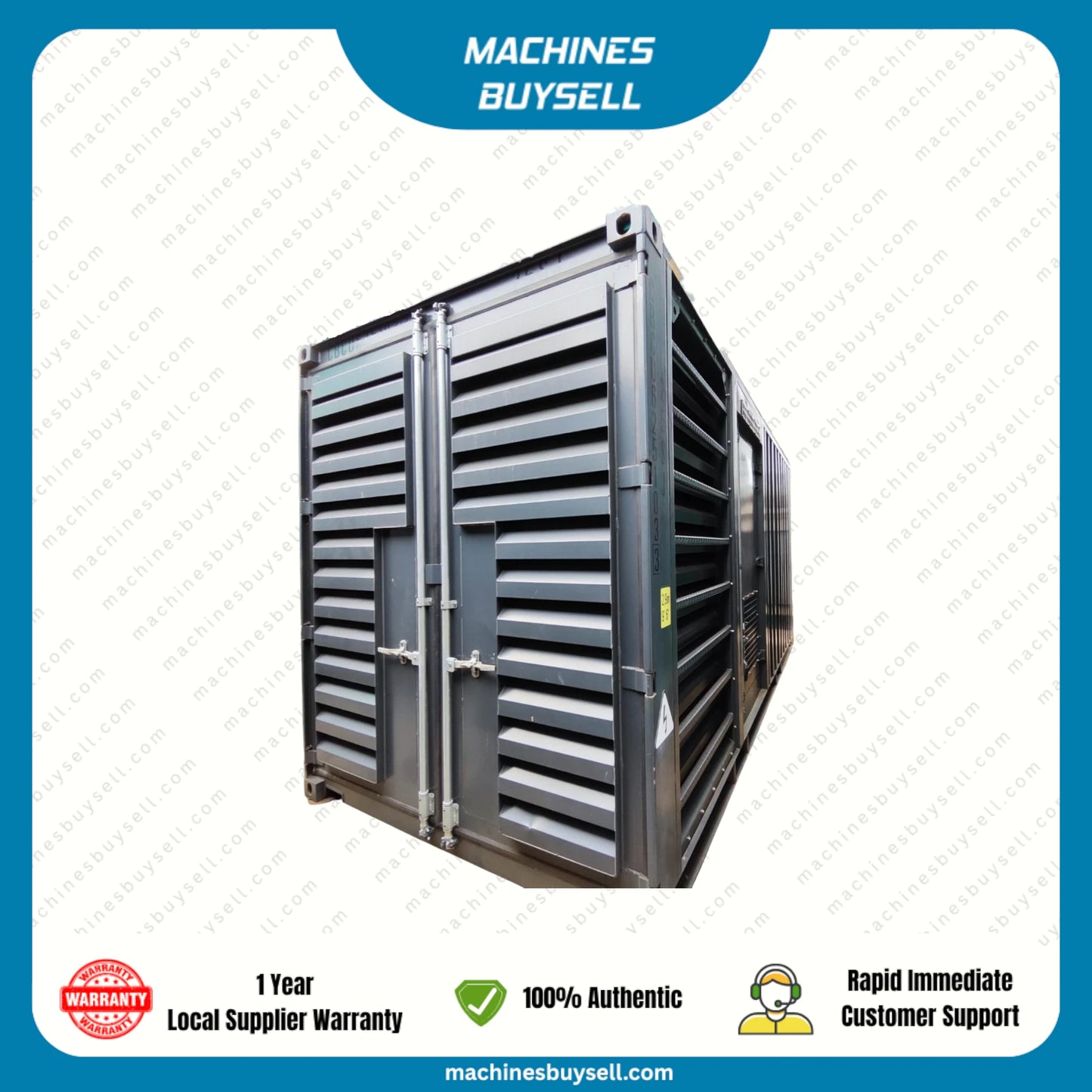 New 1500kVA Yuchai YC12VTD2000-D30 Genset @ 18YU1500