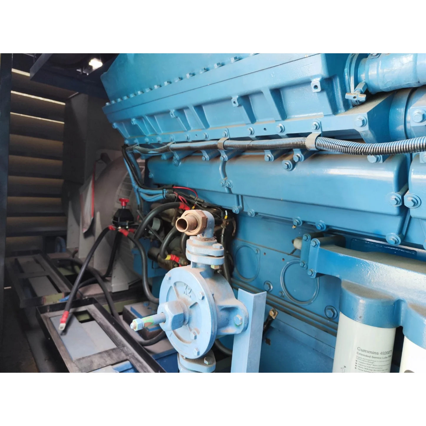 Used 2000kVA Cummins QSK60-G4 Genset @ 4CU2000