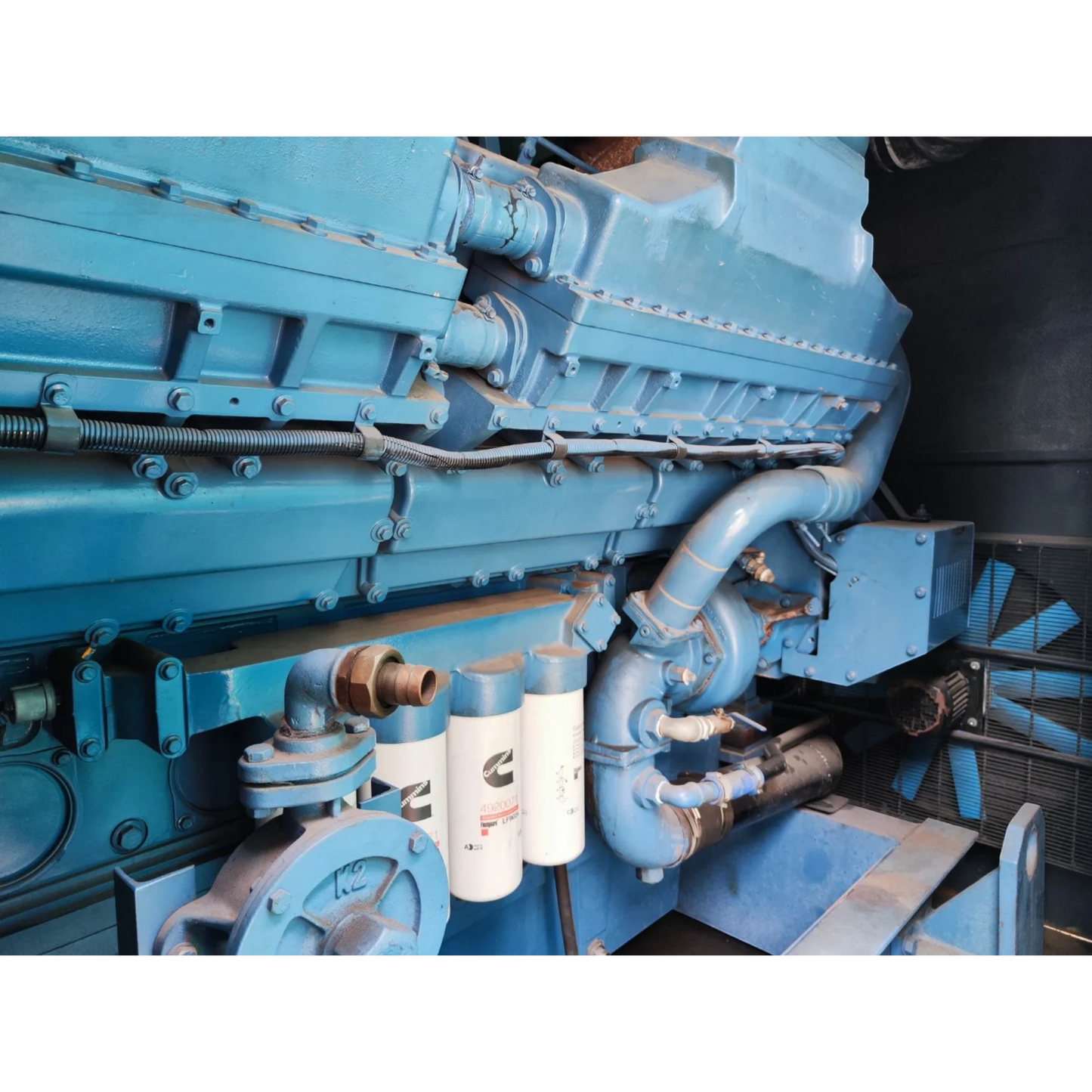 Used 2000kVA Cummins QSK60-G4 Genset @ 4CU2000