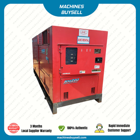 Used 200kVA Mitsubishi 6D24-TLE2B Genset @ 16MI200