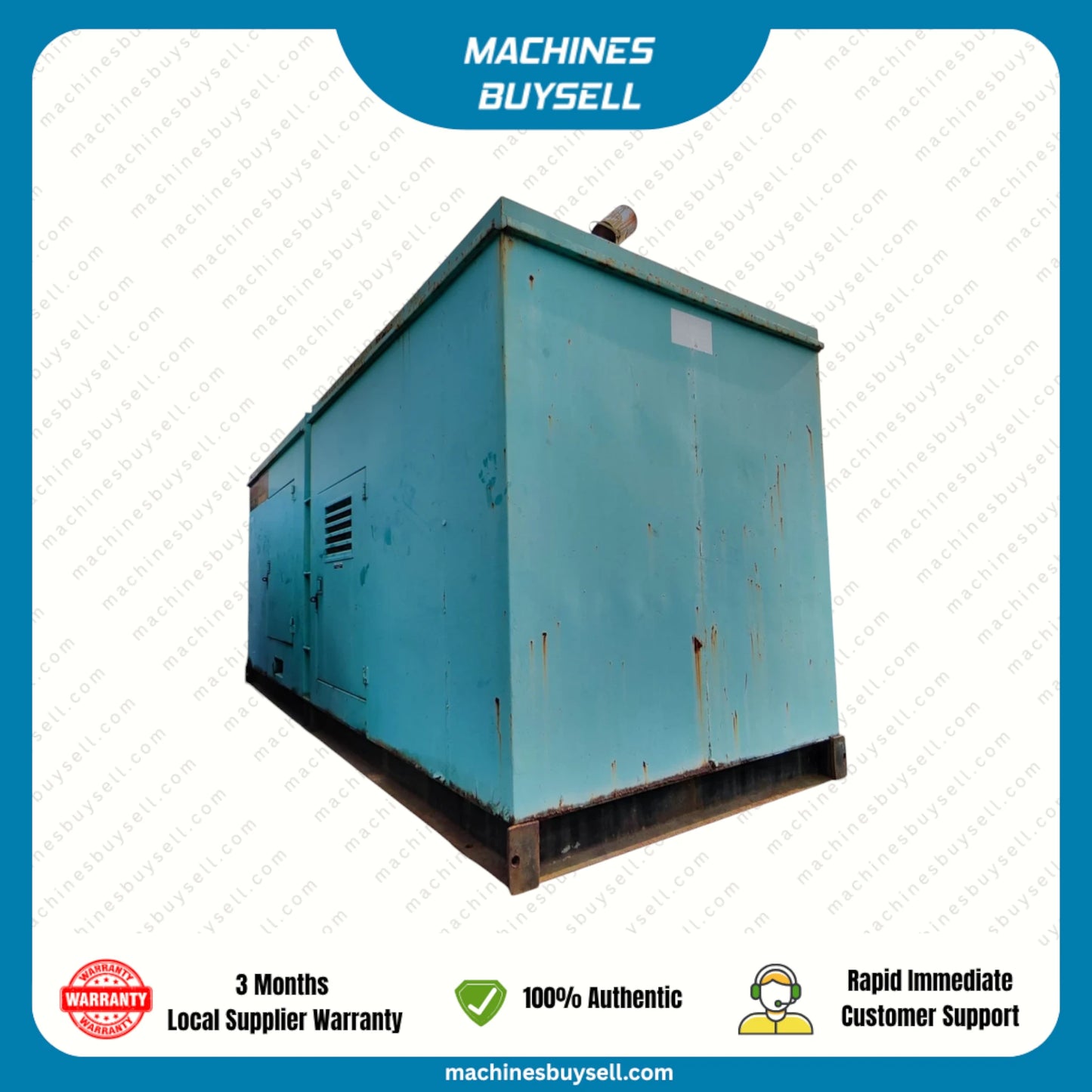 Used 200kVA Volvo TAD730G Genset @ 10VO200