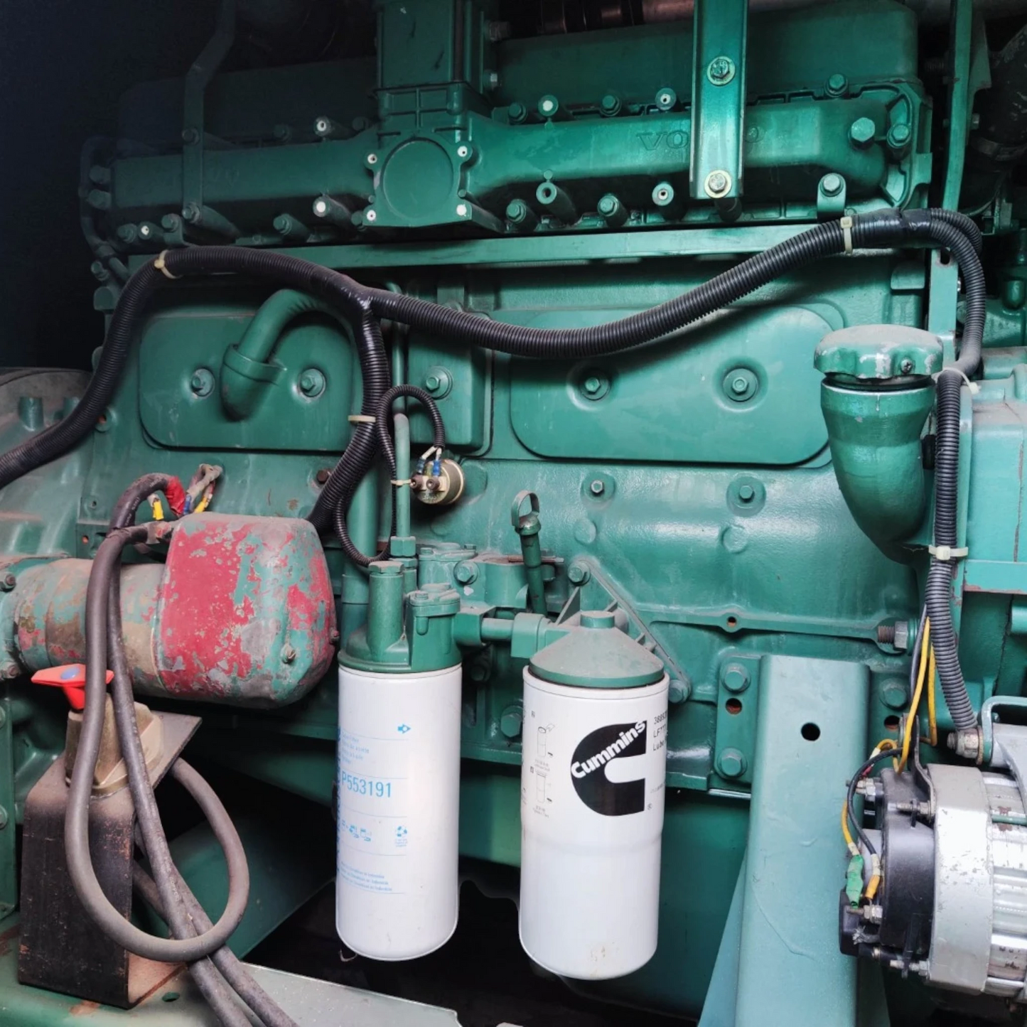 Used 200kVA Volvo TAD730G Genset @ 10VO200