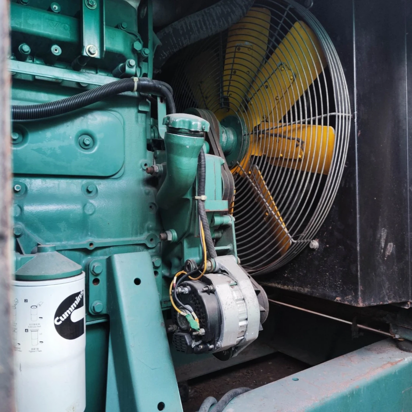 Used 200kVA Volvo TAD730G Genset @ 10VO200