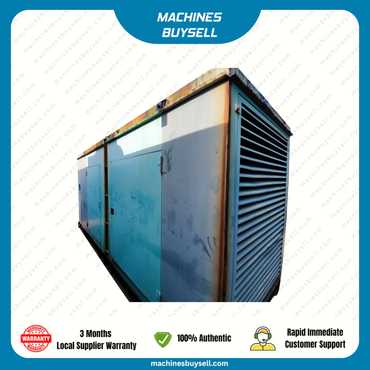 Used 200kVA Volvo TAD730G Genset @ 5VO200
