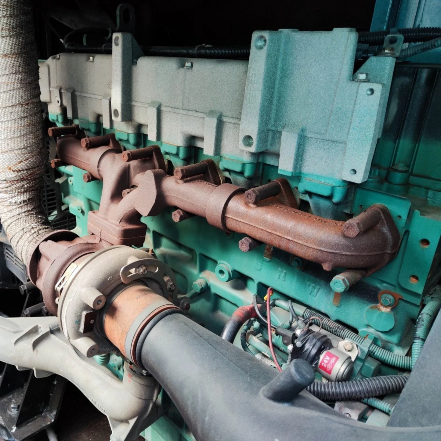 Used 200kVA Volvo TAD734GE Genset @ 6VO200
