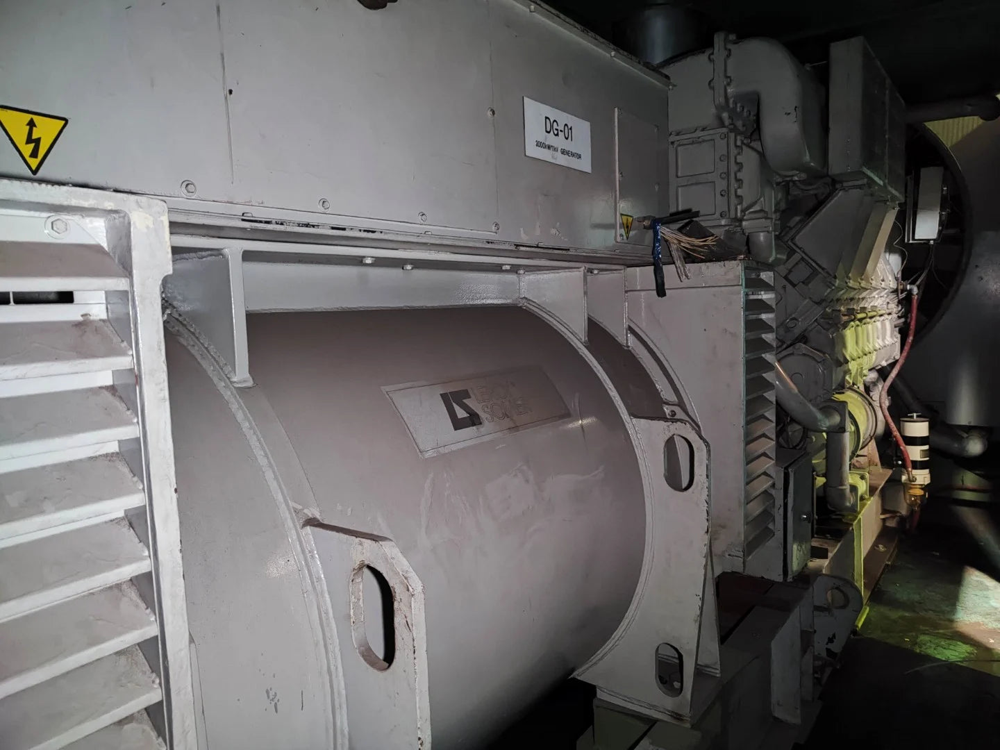 USED 2500KVA PAXMAN 12VP185 GENSET @ 1PA2500