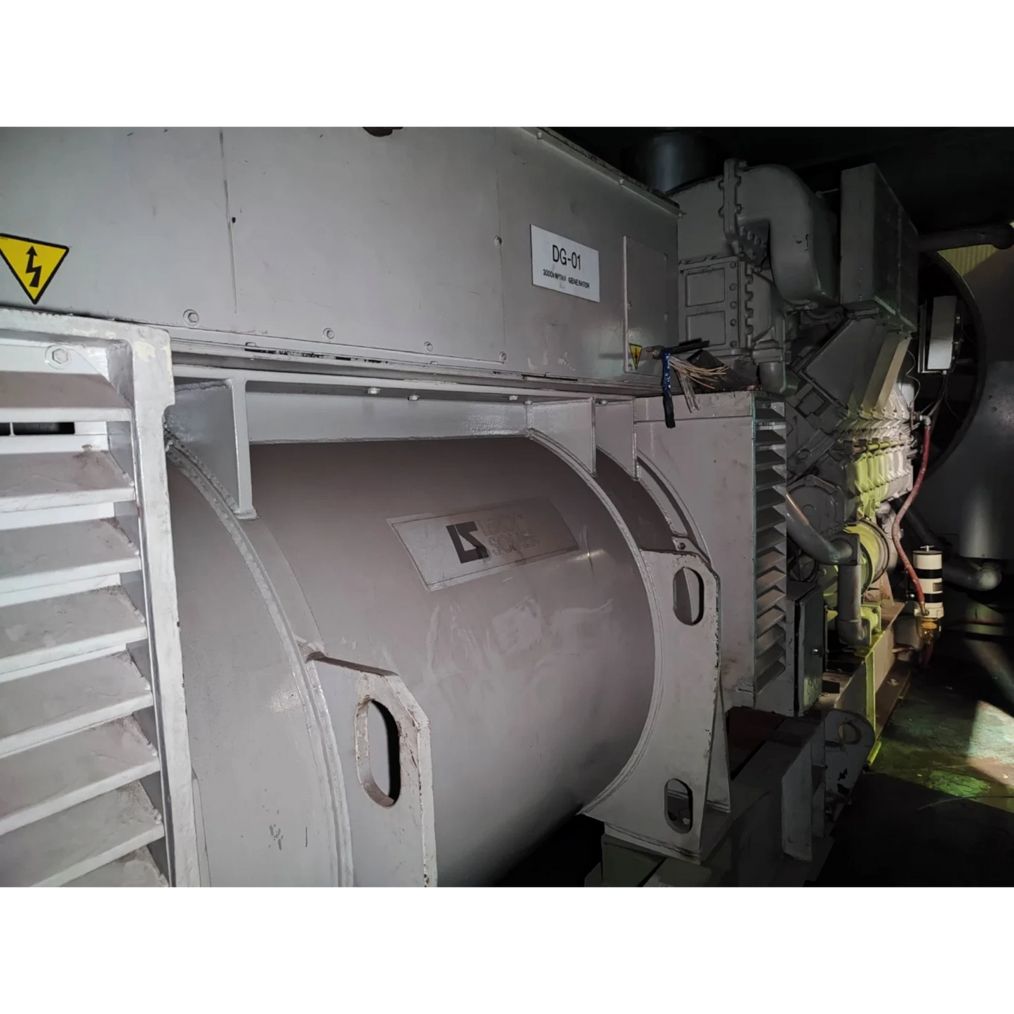 Used 2500kVA Paxman 12VP185 Genset @ 1PA2500