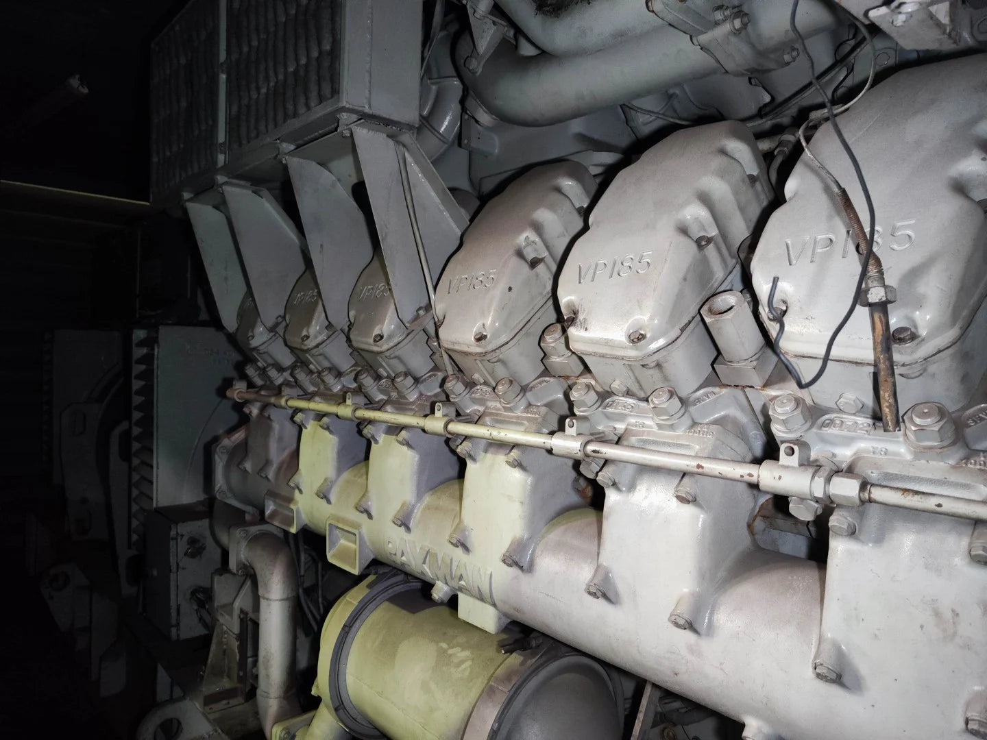 USED 2500KVA PAXMAN 12VP185 GENSET @ 1PA2500