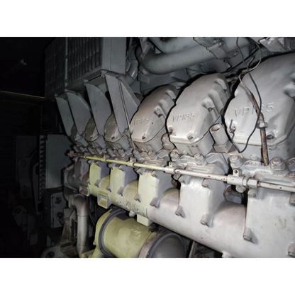 Used 2500kVA Paxman 12VP185 Genset @ 1PA2500