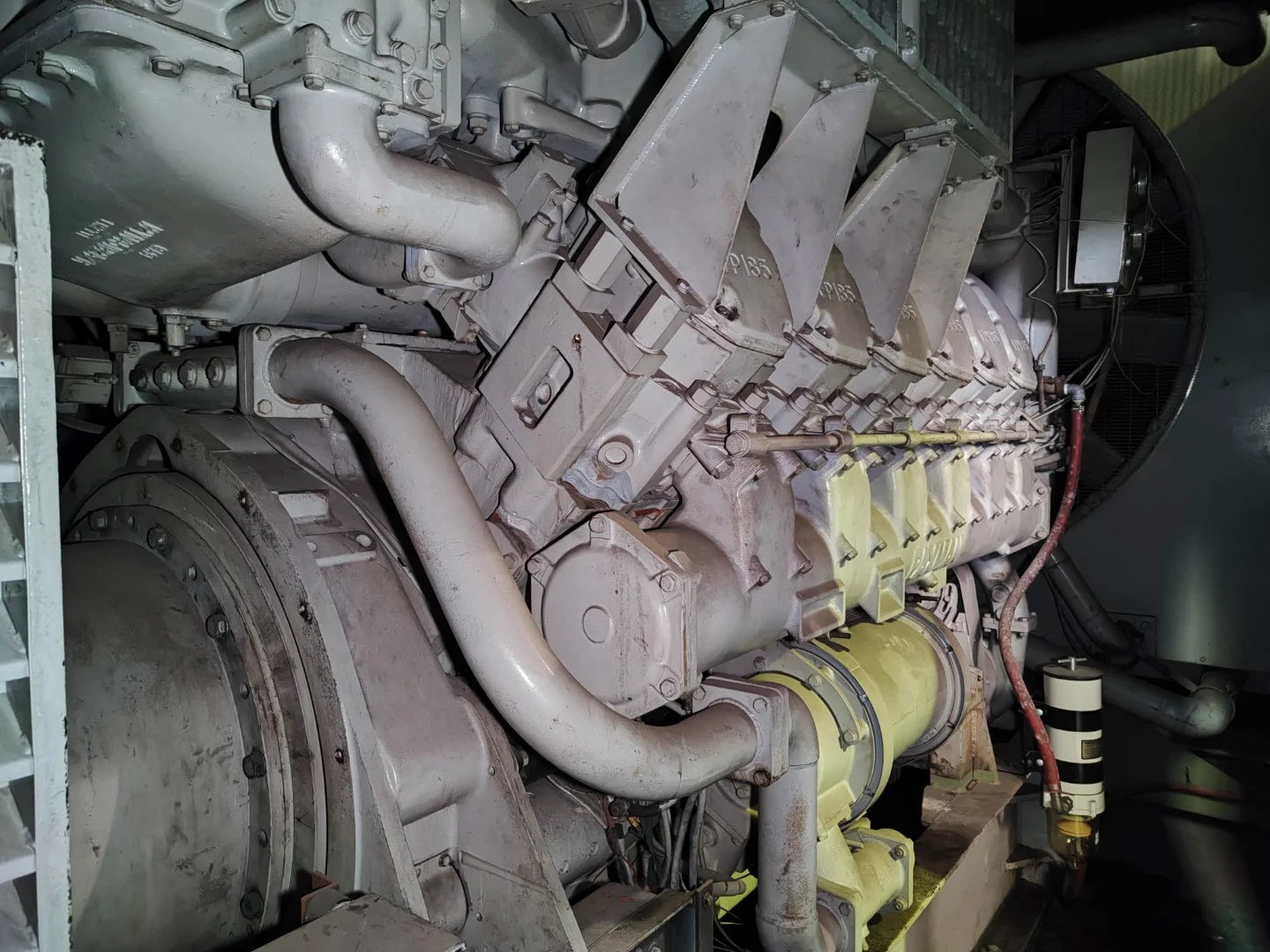 USED 2500KVA PAXMAN 12VP185 GENSET @ 1PA2500