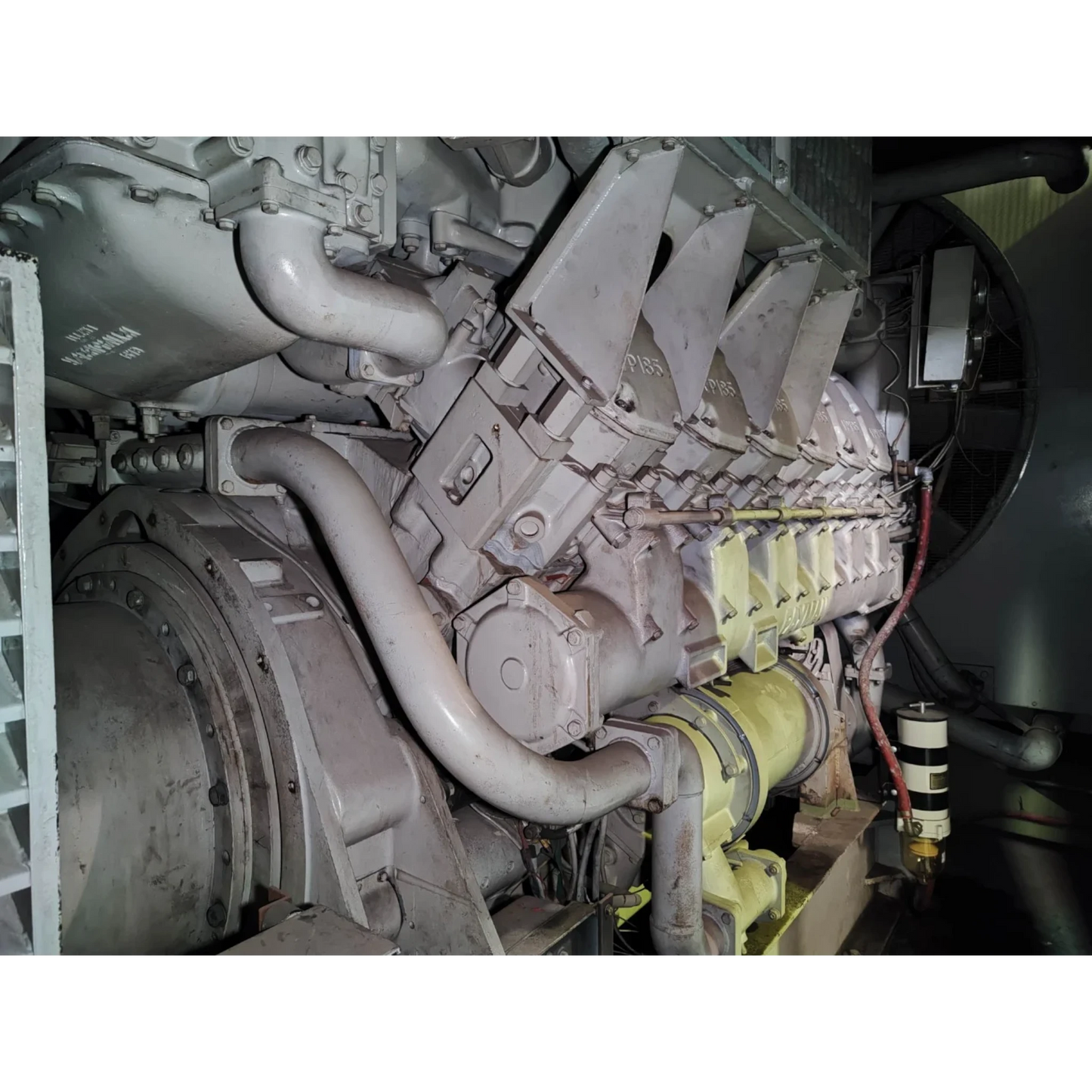 Used 2500kVA Paxman 12VP185 Genset @ 1PA2500