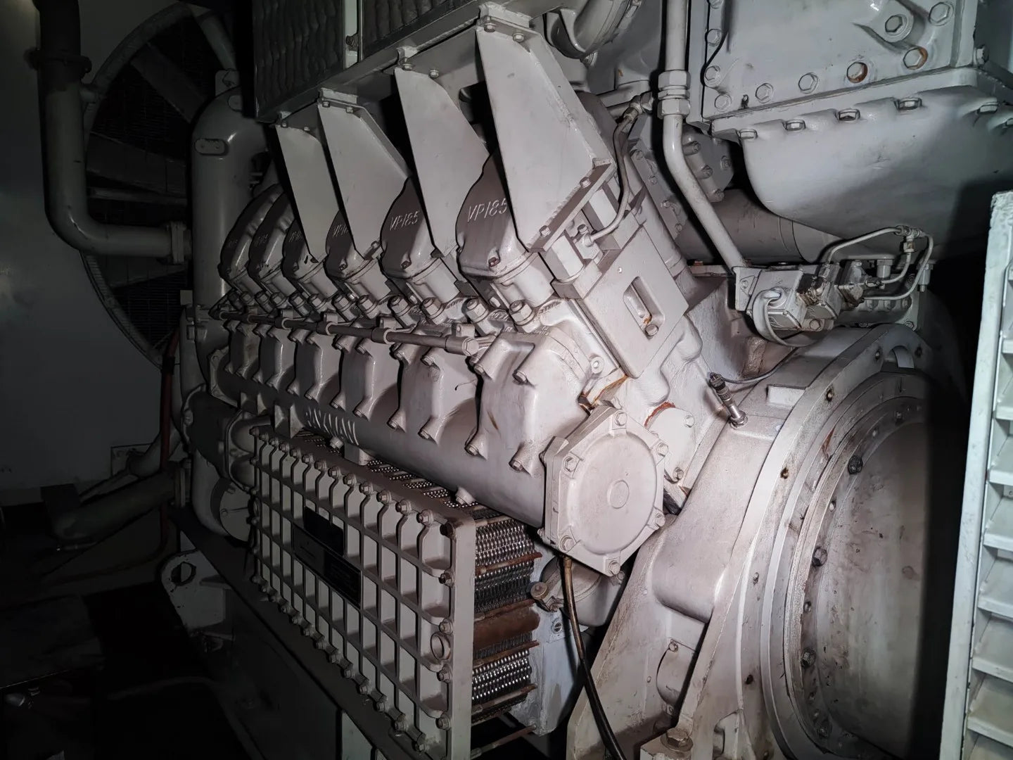 USED 2500KVA PAXMAN 12VP185 GENSET @ 1PA2500