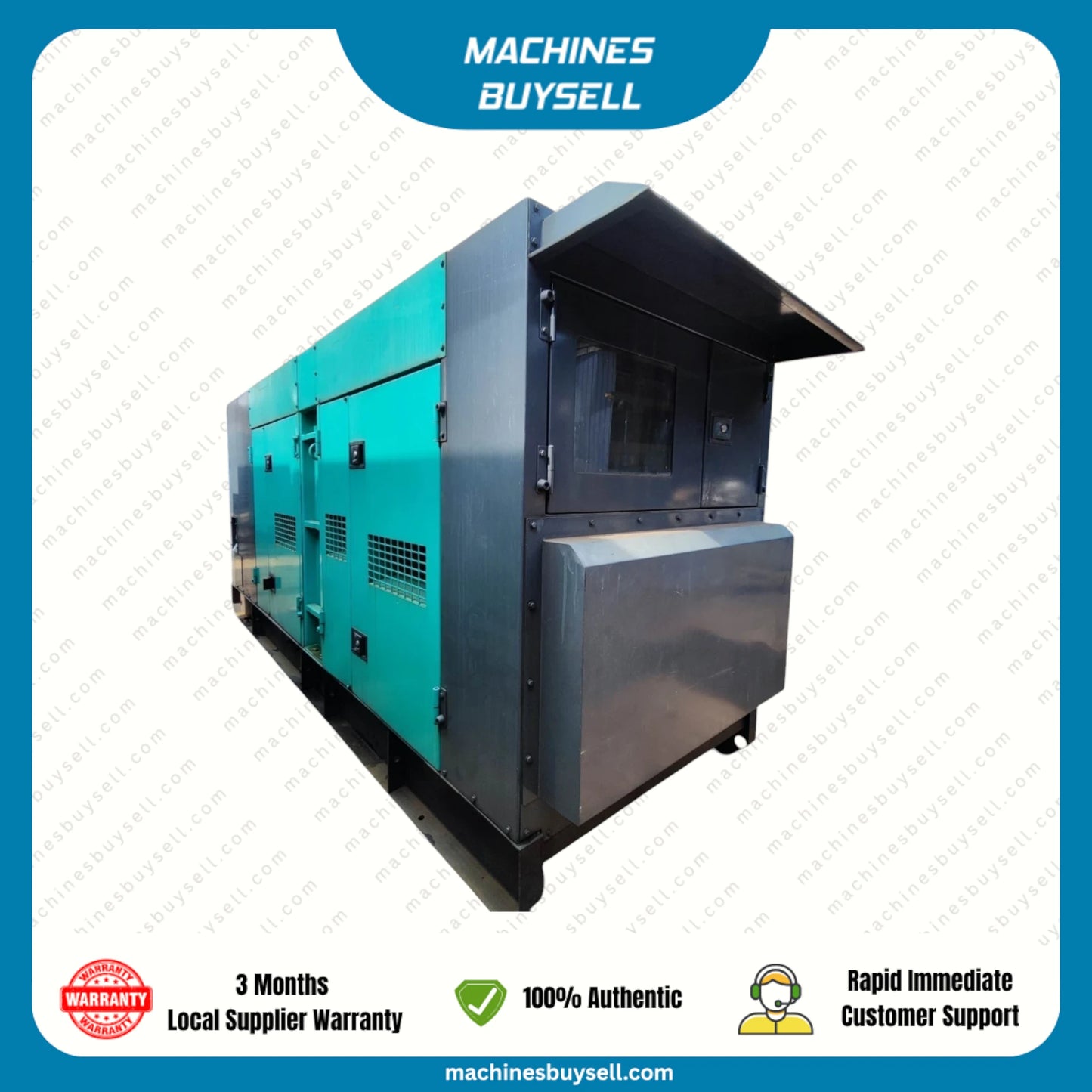 Used 250kVA Cummins LTA-10-G3 Genset @ 7CU250