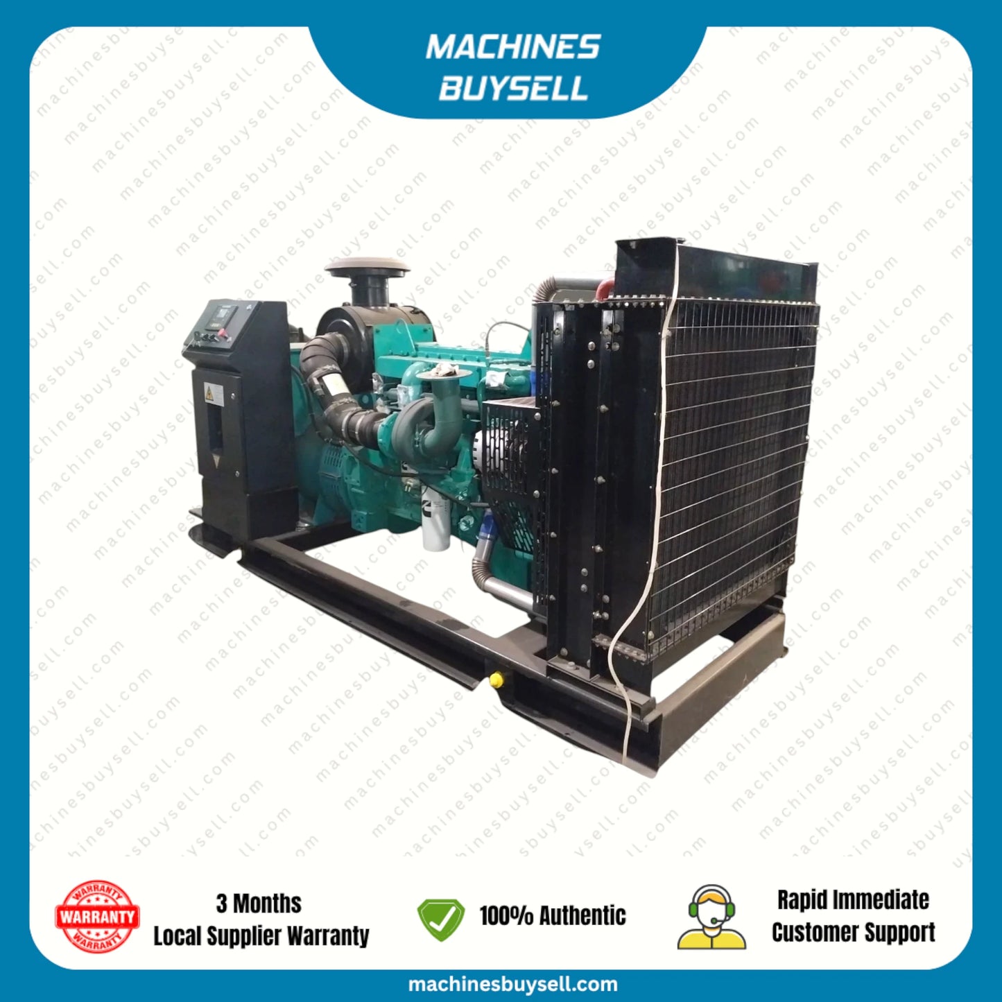 New 250kVA Cummins MTA11-G2 Genset @ 6CU250