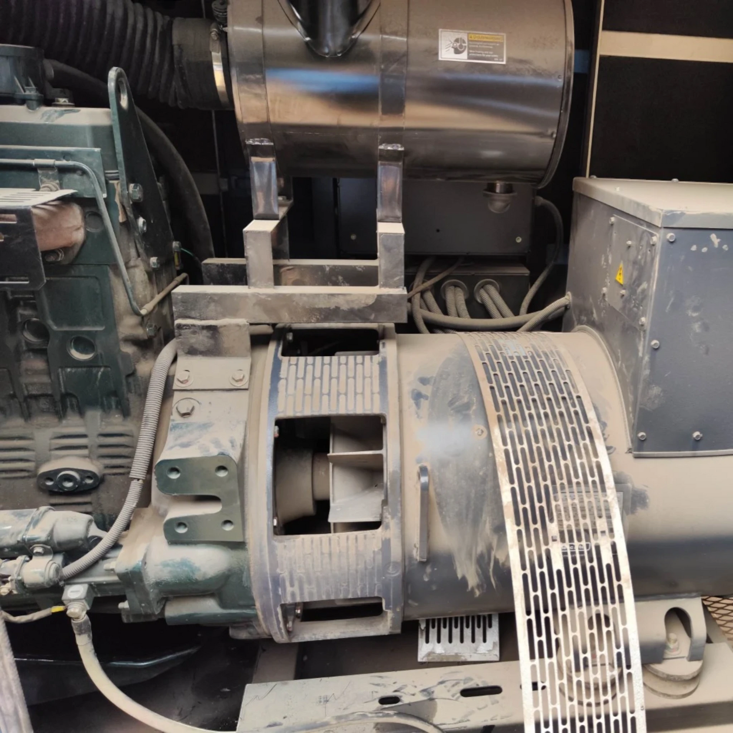 Used 300kVA Doosan P126TI-II Genset @ 37DO300
