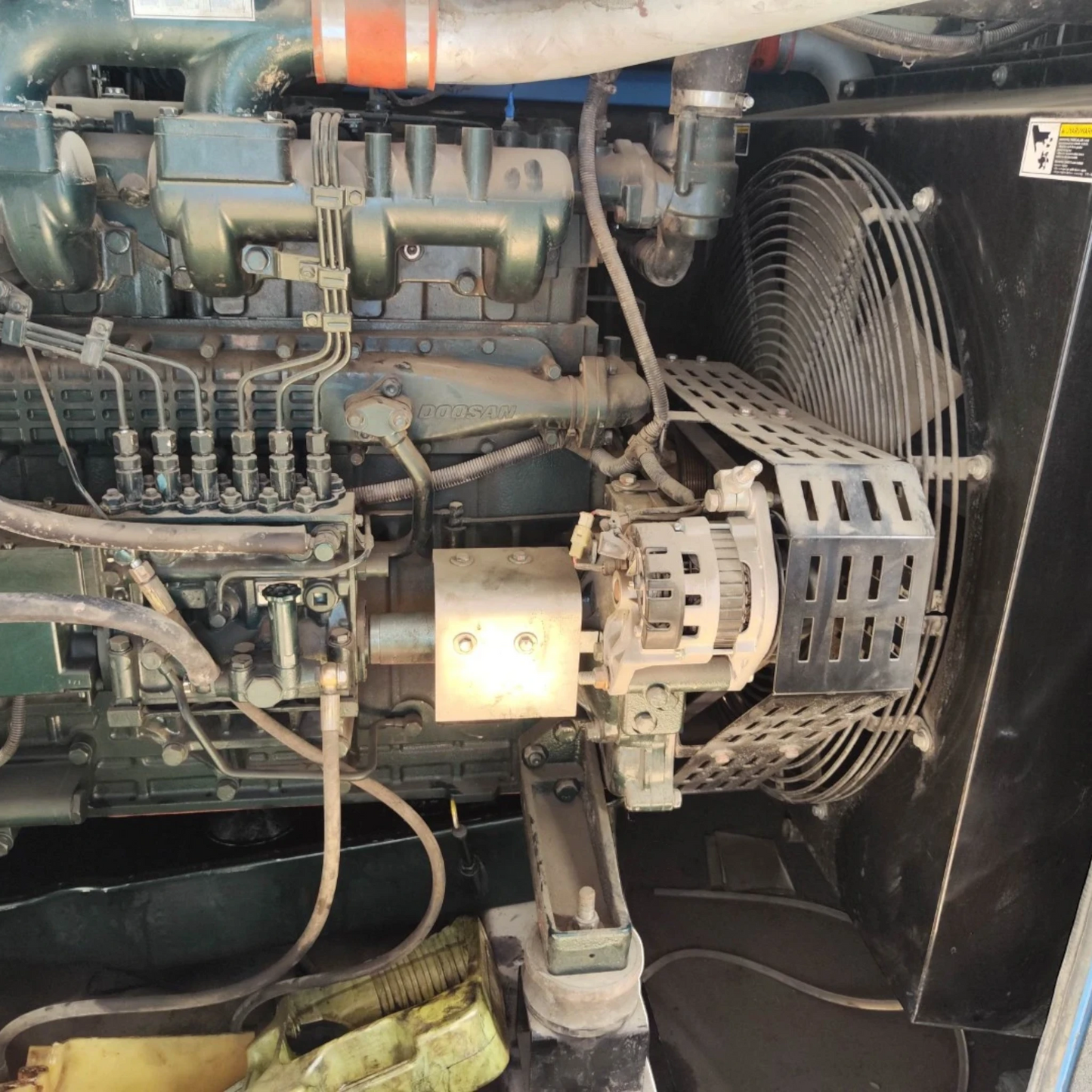 Used 300kVA Doosan P126TI-II Genset @ 37DO300