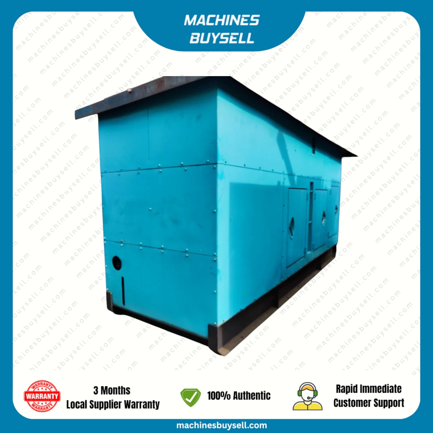 Used 350kVA Mitsubishi S6A2-PT Genset @ 9MI350