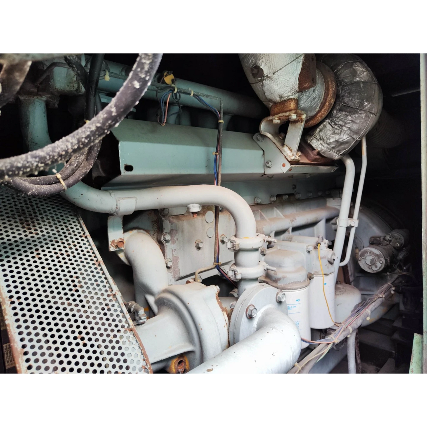 Used 350kVA Mitsubishi S6A2-PT Genset @ 9MI350