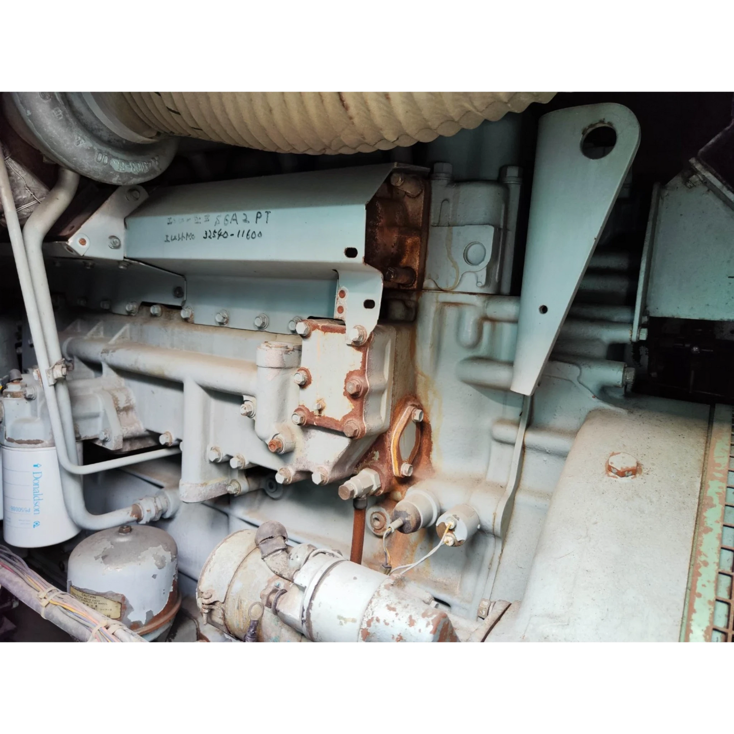 Used 350kVA Mitsubishi S6A2-PT Genset @ 9MI350