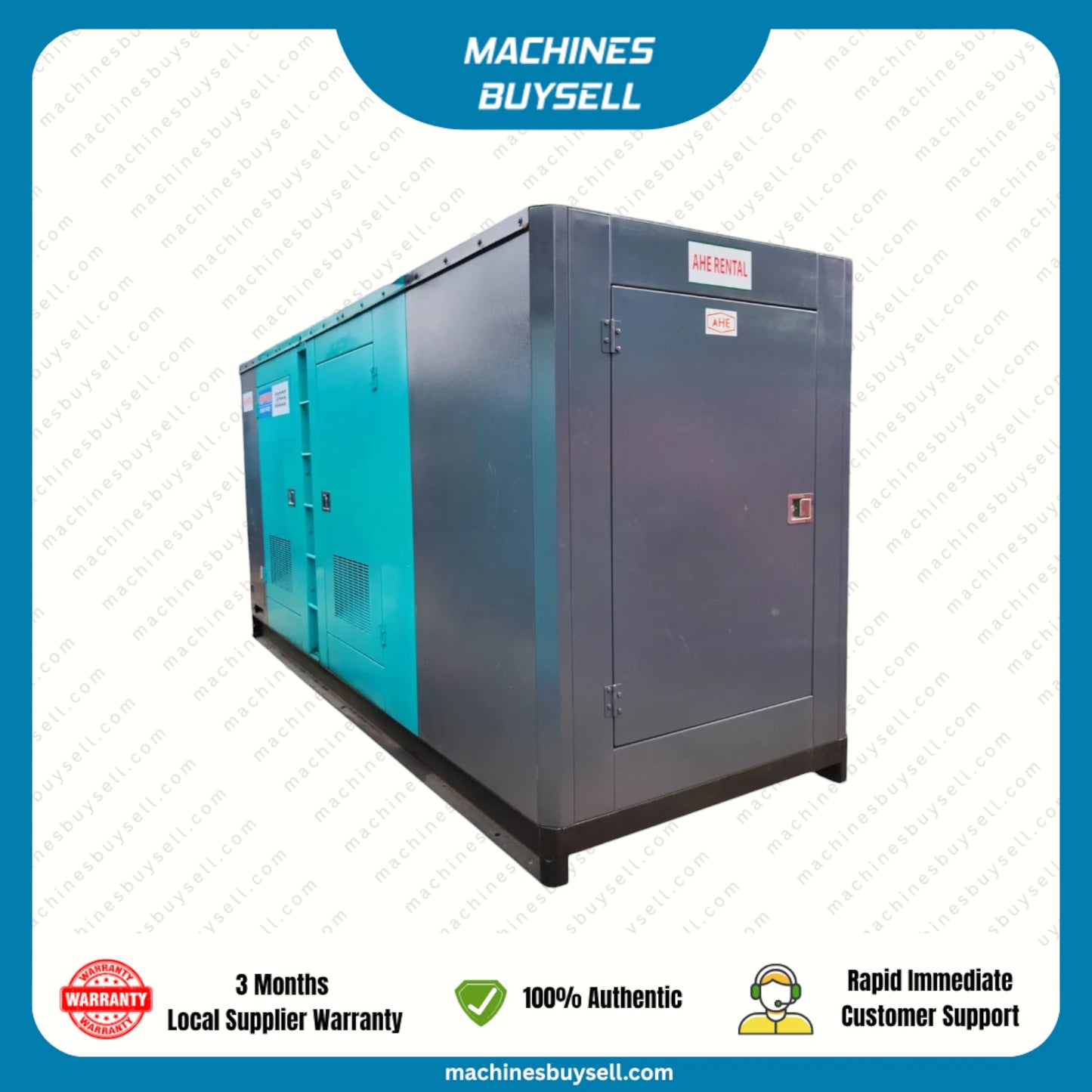 Used 350kVA SDEC G128ZLD11 Genset @ 11SD350