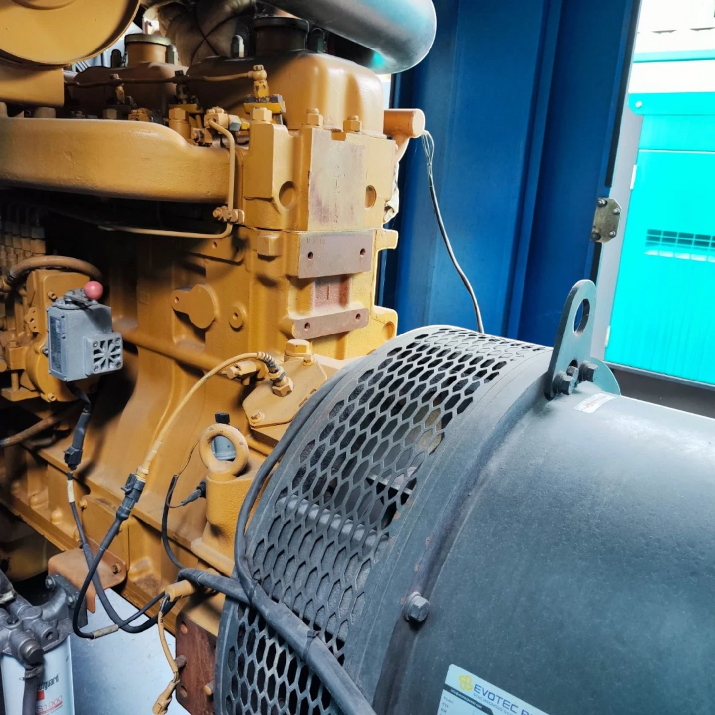 Used 350kVA SDEC G128ZLD11 Genset @ 11SD350