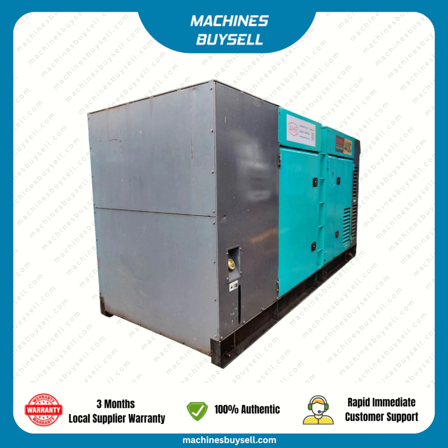 Used 400kVA Cummins NTA855-G4 Genset @ 8CU400