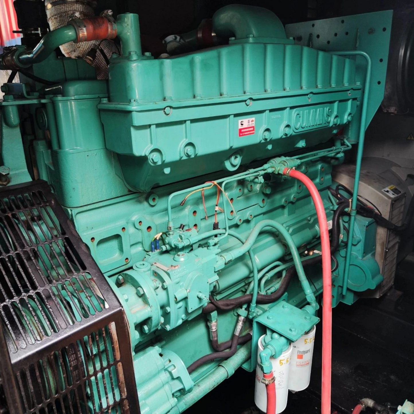 Used 400kVA Cummins NTA855-G4 Genset @ 8CU400