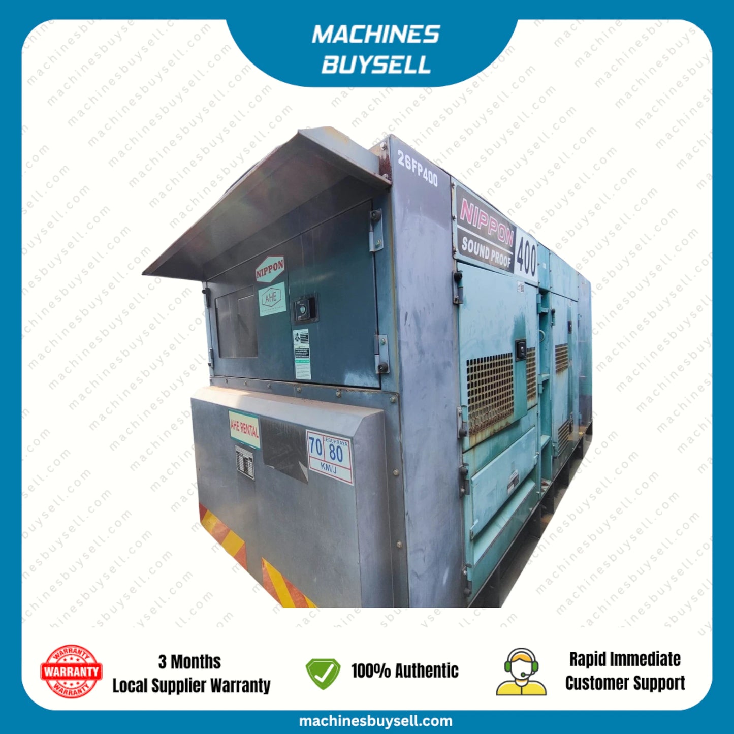 Used 400kVA FPT C13TE2 Genset @ 26FP400