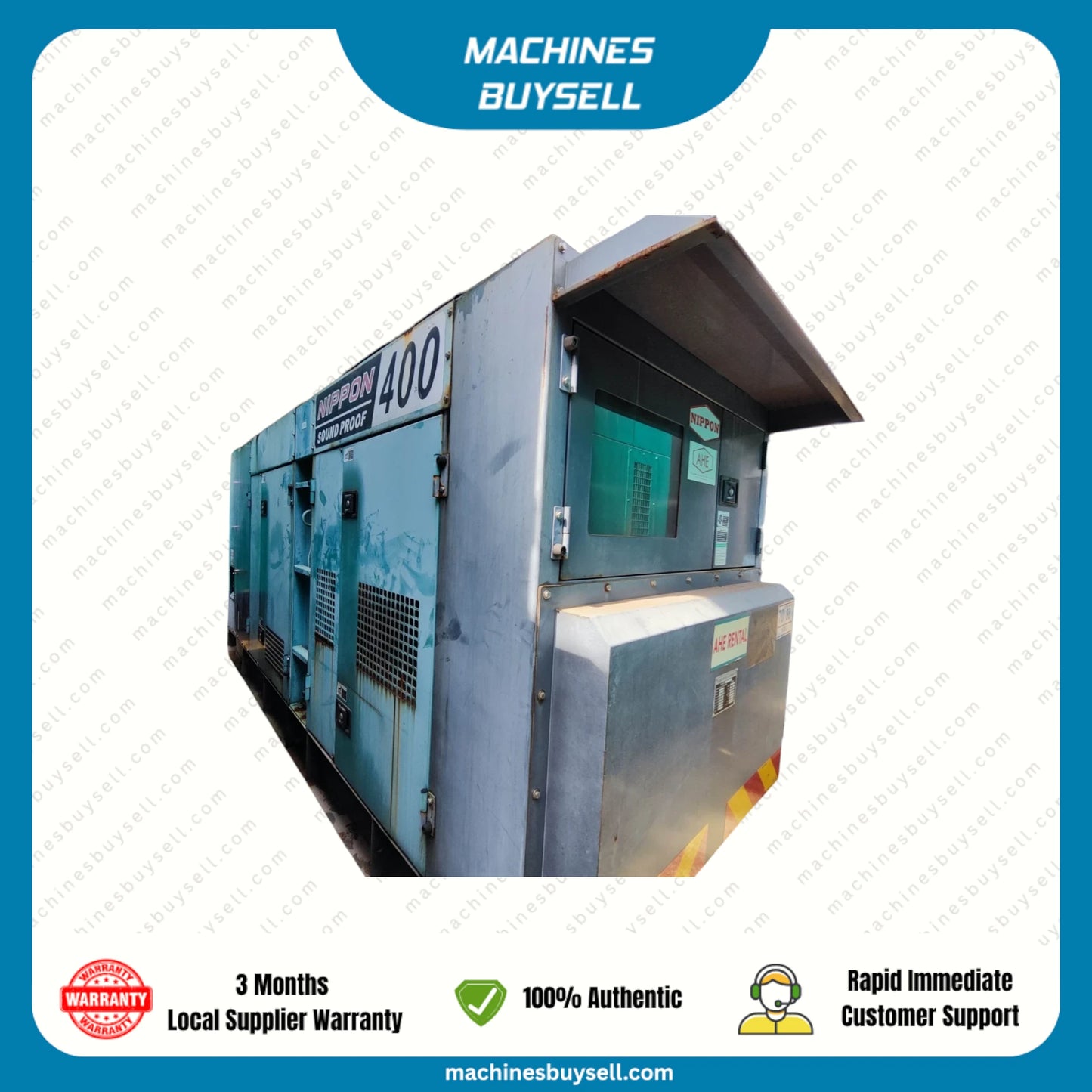Used 400kVA FPT C13TE2 Genset @ 26FP400