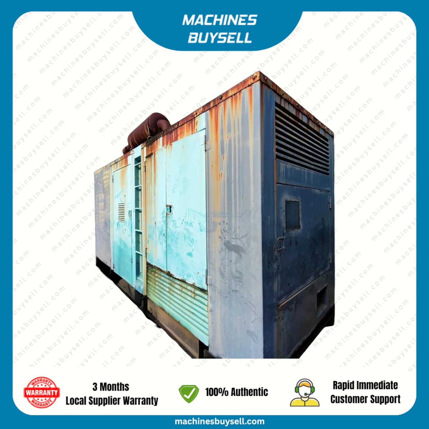 Used 400kVA Perkins 3008-TAG3A Genset @ 12PE400