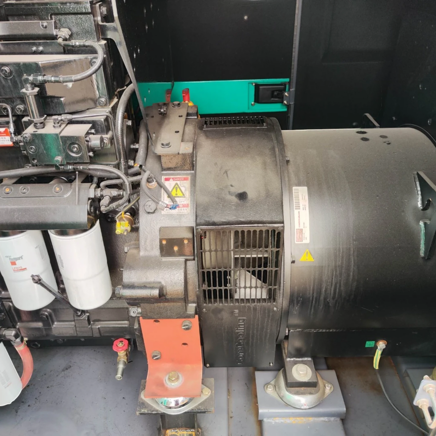 Used 500kVA Cummins KTA19-G4 Genset @ 15CU500