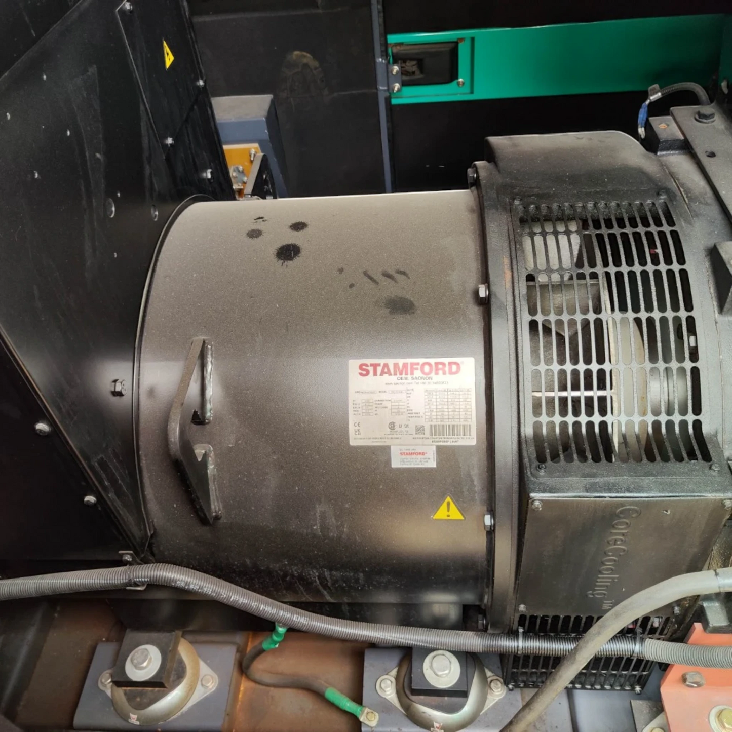 Used 500kVA Cummins KTA19-G4 Genset @ 15CU500