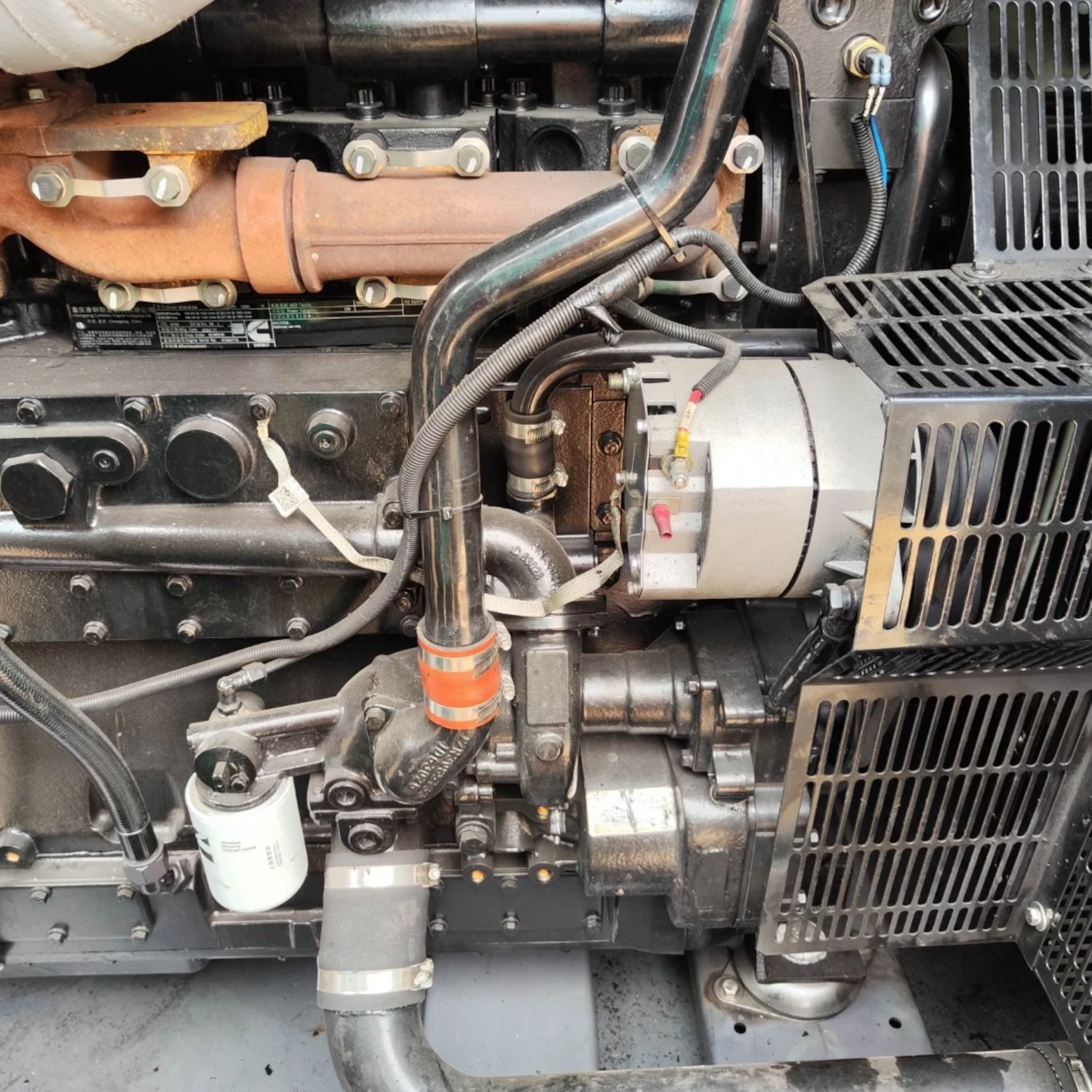 Used 500kVA Cummins KTA19-G4 Genset @ 15CU500