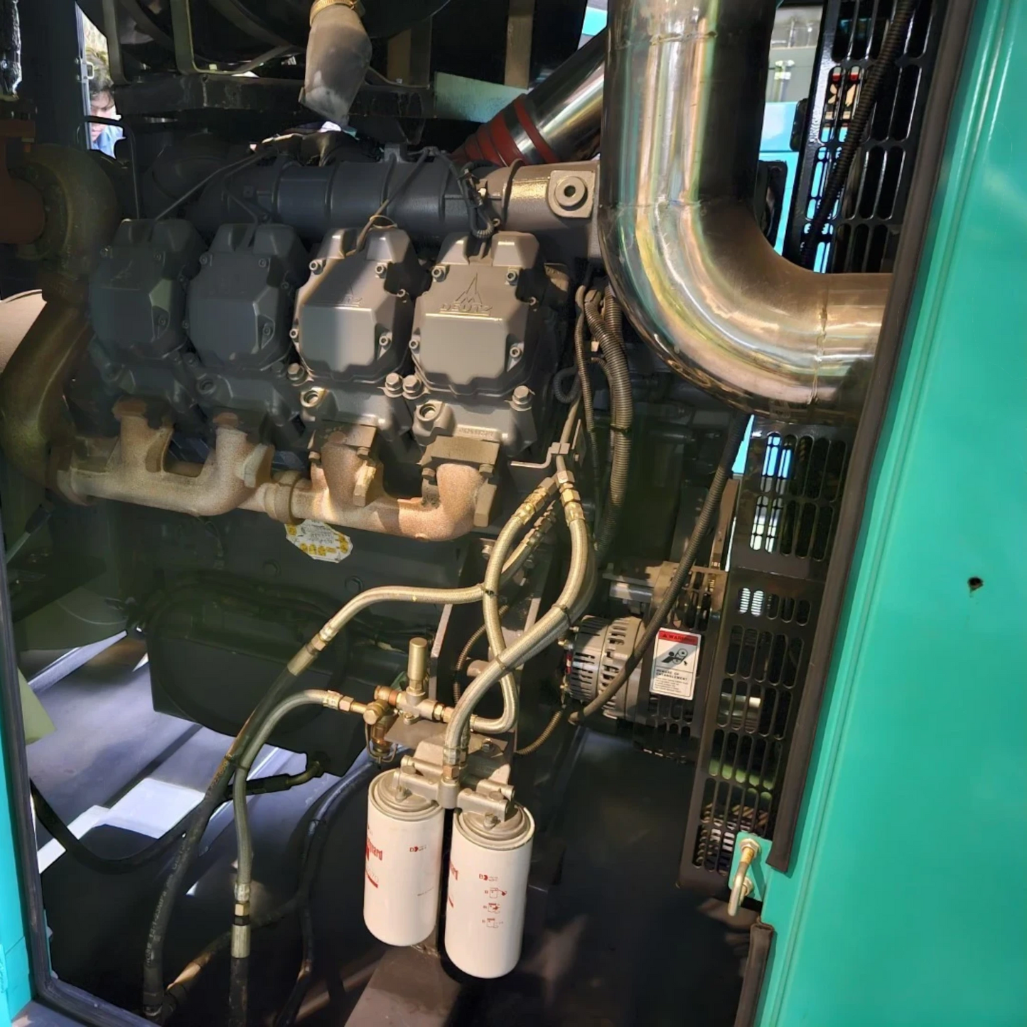 Used 500kVA Deutz BF8M1015CP Genset @ 16DE500