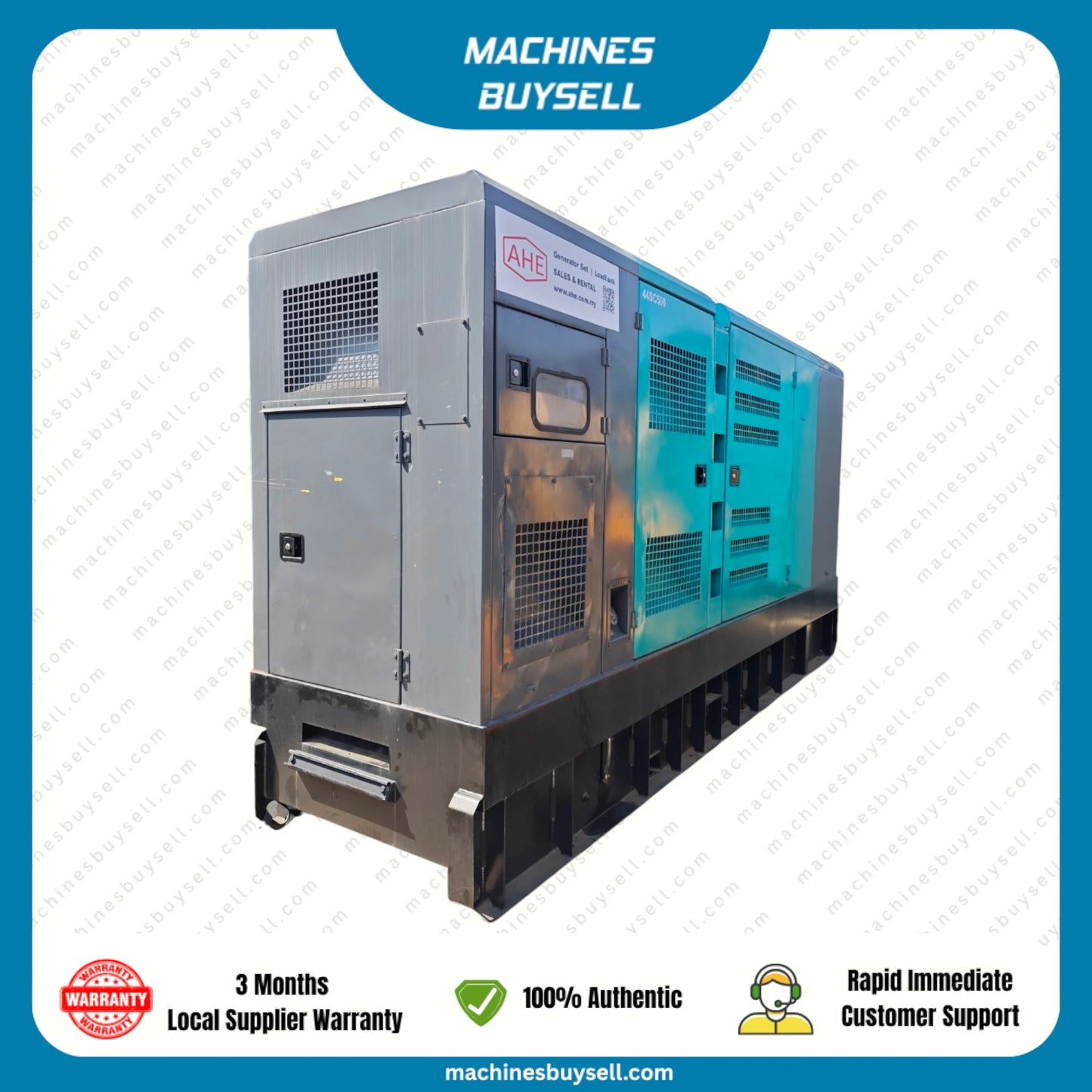 USED 500KVA SCANIA DC13 072A GENSET @ 44SC500