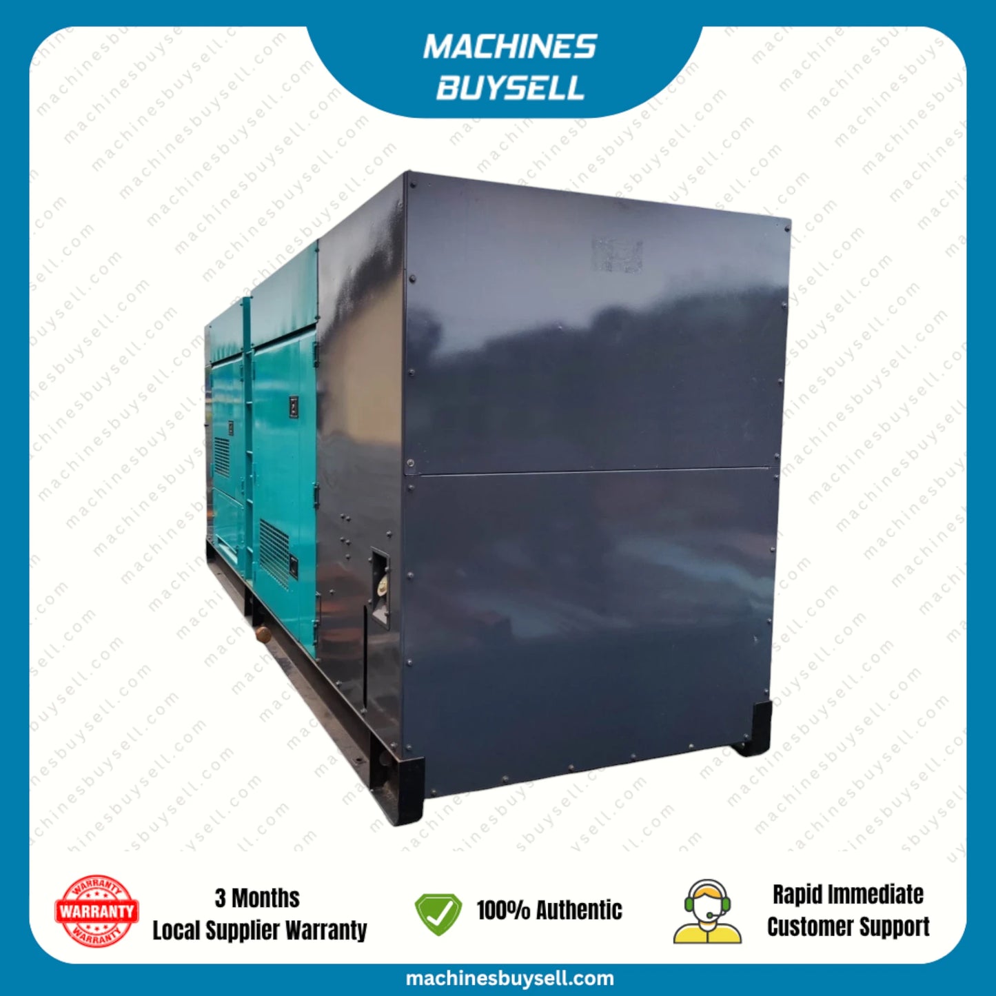 Used 500kVA Volvo TAD1641GE Genset @ 36VO500