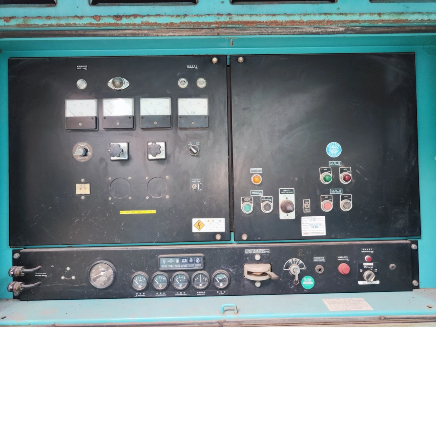 Used 550kVA Mitsubishi S6R-FTA Genset @ 3MI550