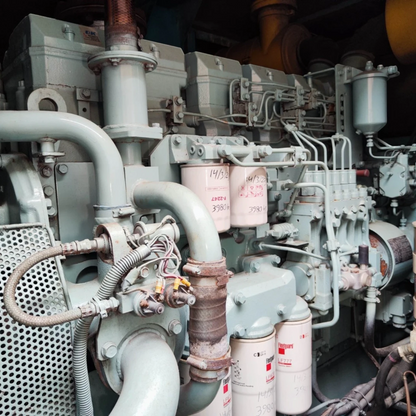 Used 550kVA Mitsubishi S6R-FTA Genset @ 3MI550
