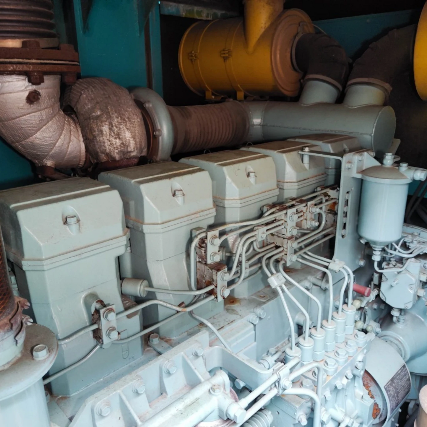 Used 550kVA Mitsubishi S6R-FTA Genset @ 3MI550