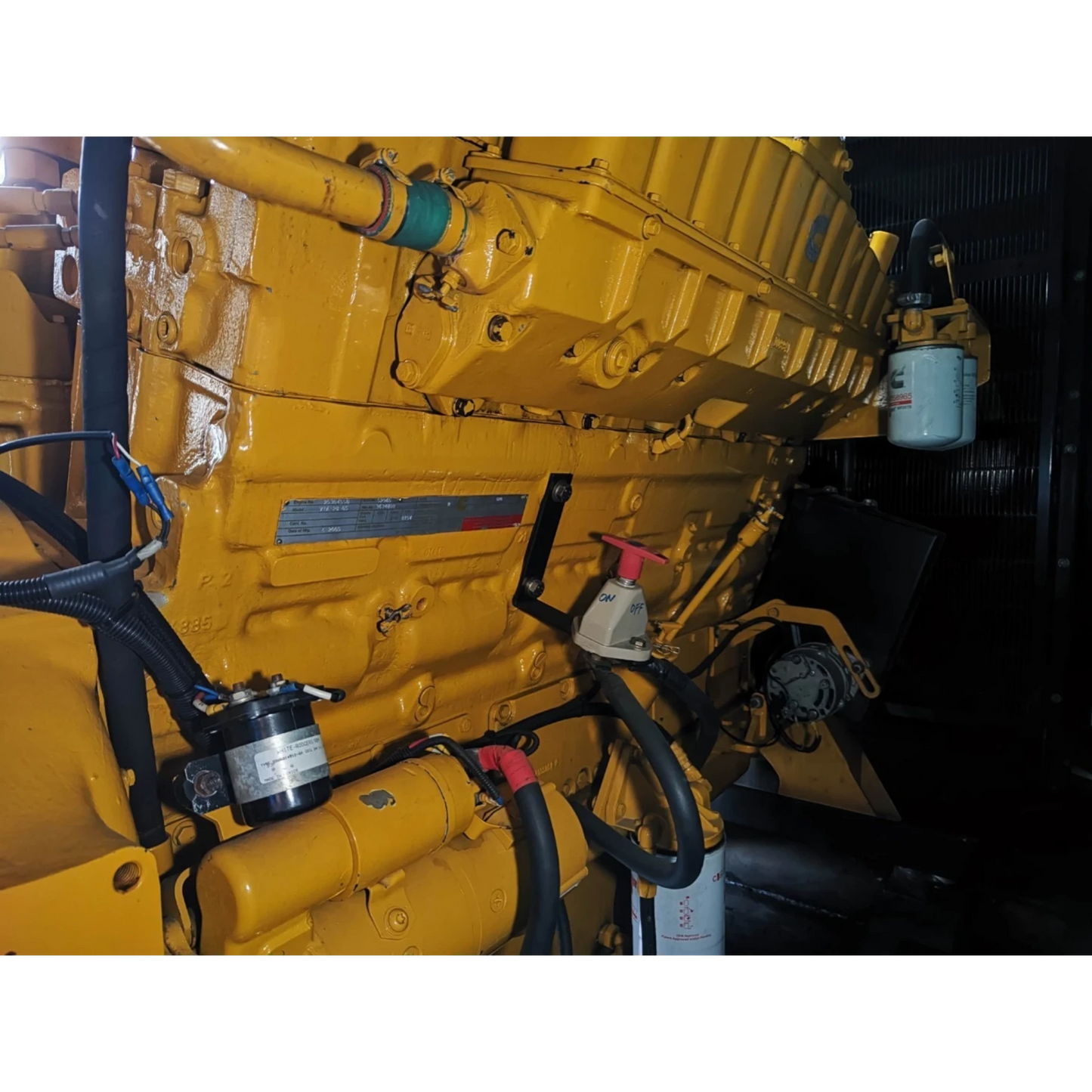 Used 600kVA Cummins VTA-28-G5 Genset @ 12CU600