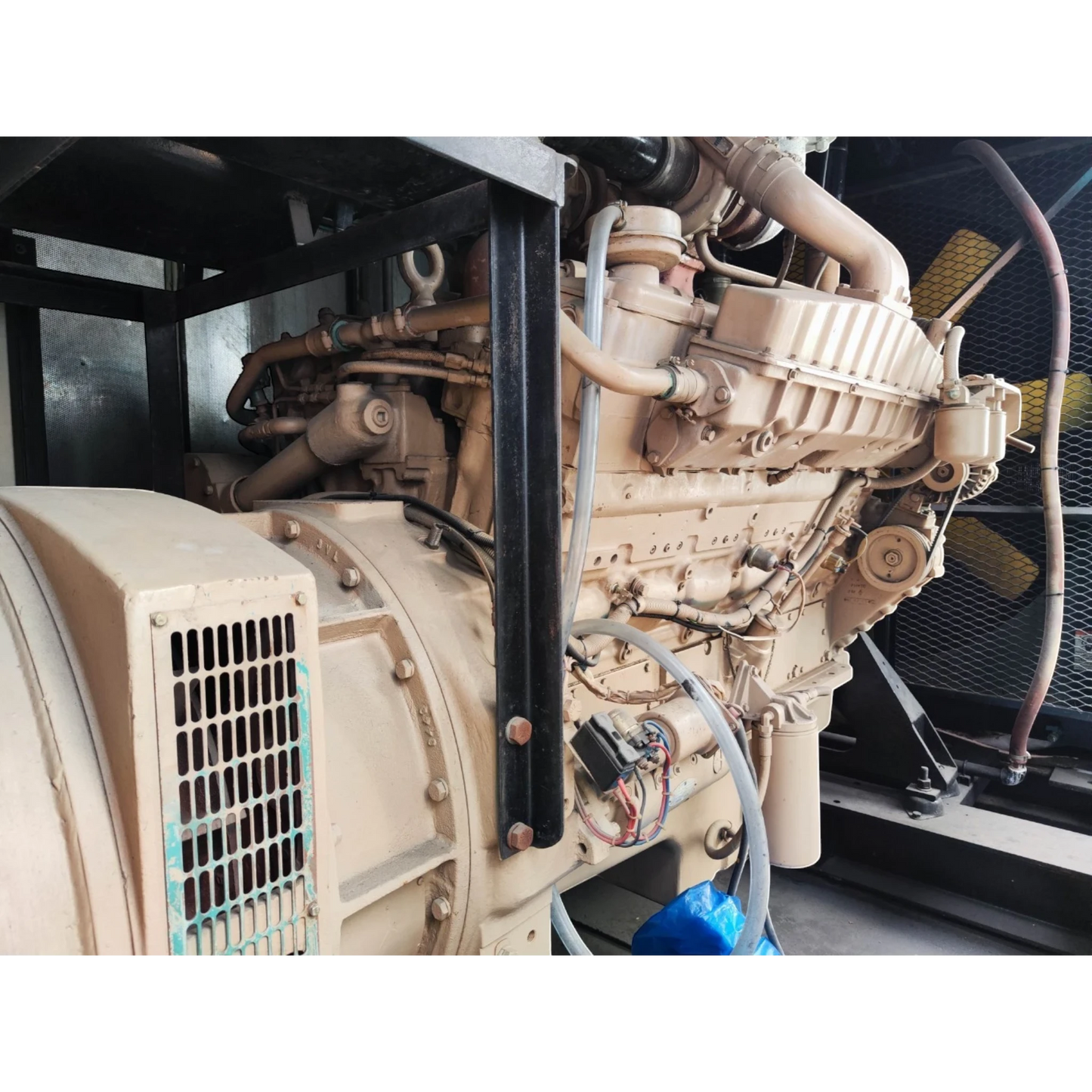 Used 600kVA Cummins VTA-28-G5 Genset @ 4CU600