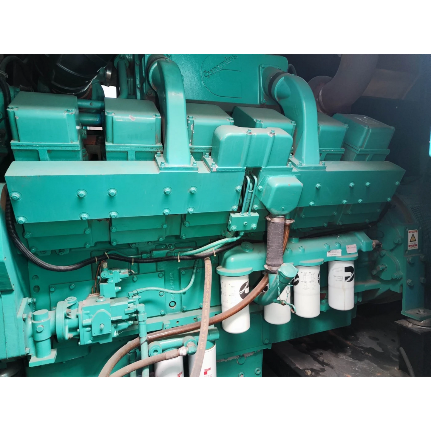Used 800kVA Cummins KTA38-G2B Genset @ 9CU800