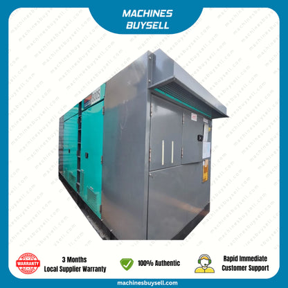 Used 800kVA Komatsu SAA6D170E3 Genset @ 10KO800