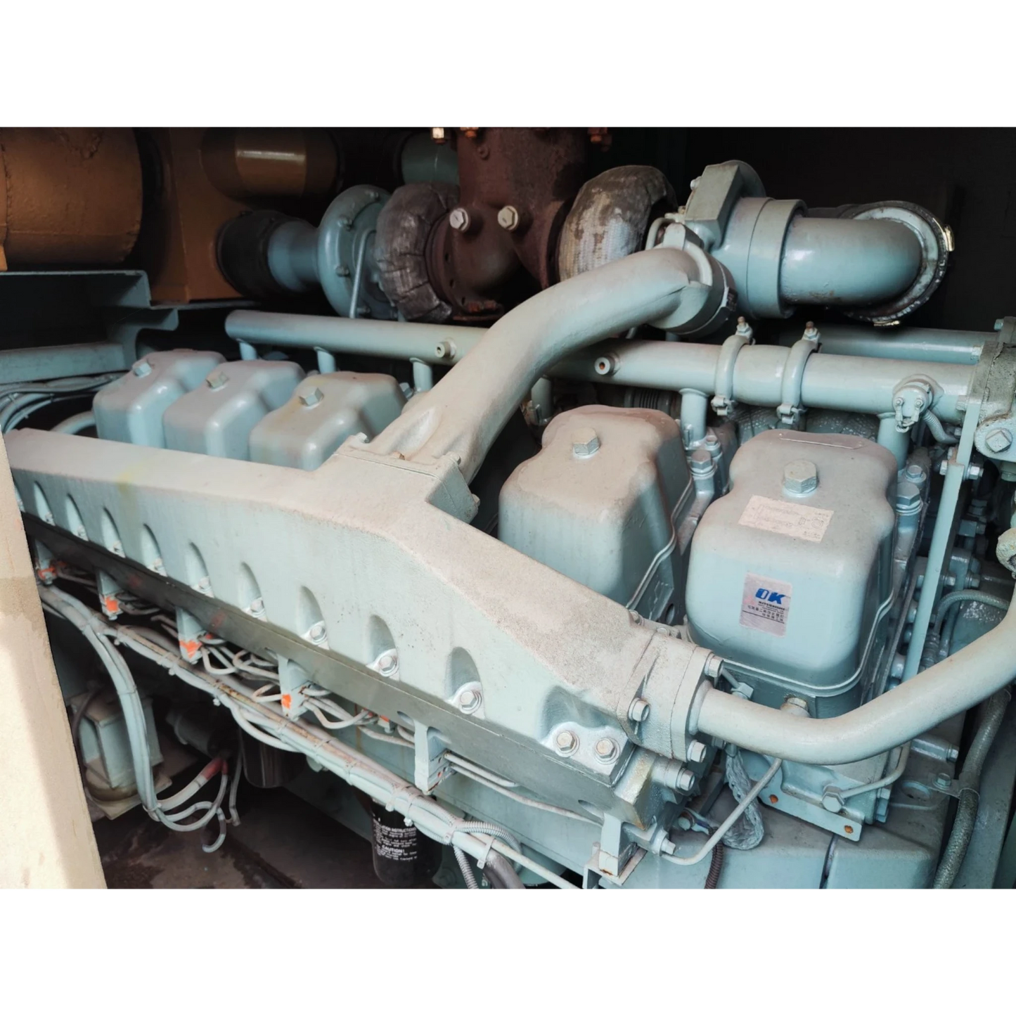 Used 800kVA Mitsubishi S12A2-PTA Genset @ 3MI800