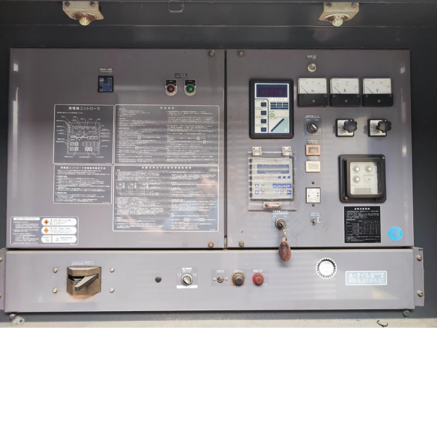 Used 800kVA Mitsubishi S12A2-PTA Genset @ 3MI800