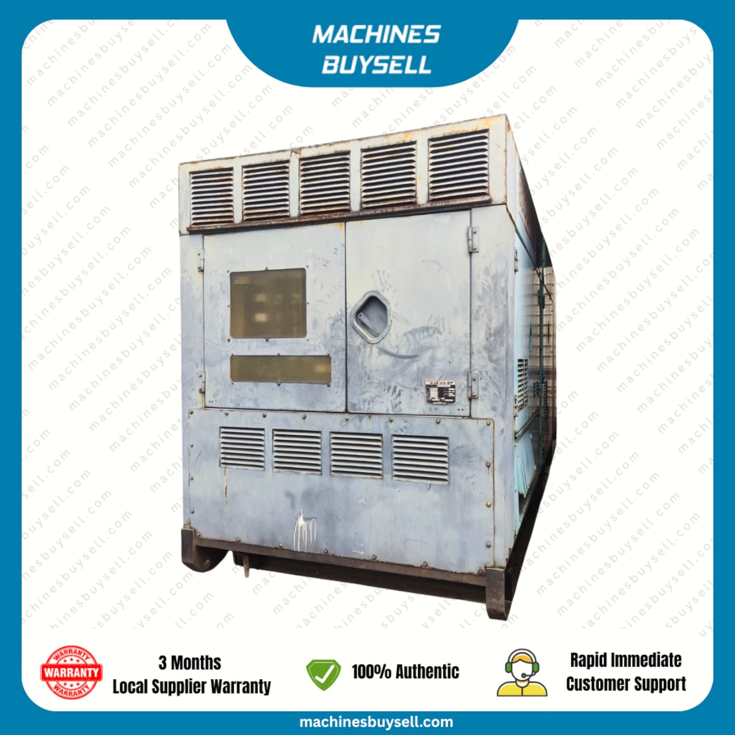 Used 800kVA Mitsubishi S12A2-PTA Genset @ 4MI800