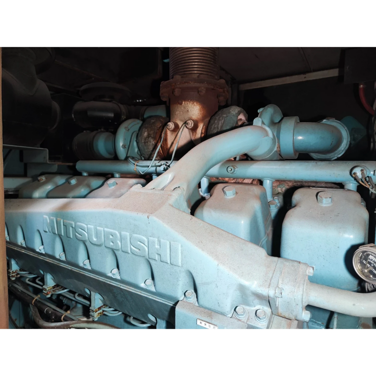 Used 800kVA Mitsubishi S12A2-PTA Genset @ 4MI800