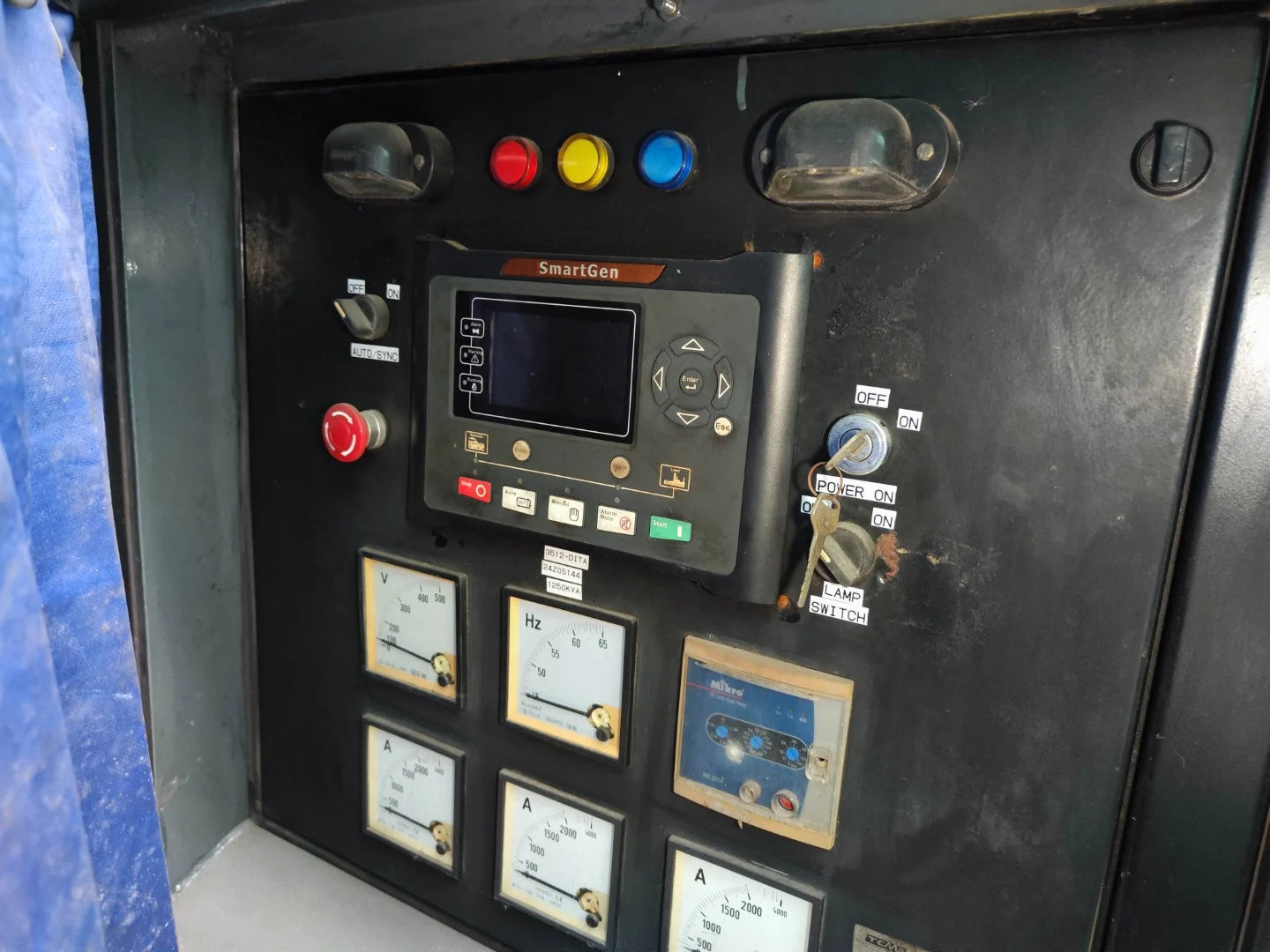 USED 1250KVA CATERPILLAR 3512-DITA GENSET @ 2CA1250
