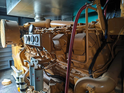 USED 1250KVA CATERPILLAR 3512-DITA GENSET @ 4CA1250