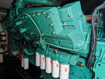 USED 1250KVA CUMMINS KTA50-G3 GENSET @ 14CU1250